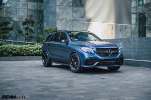 Mercedes-AMG GLE63 R3+ Trenton Blue by RENNtech 2017 года